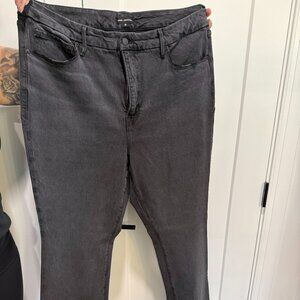 Good American Black Jeans Size 16
